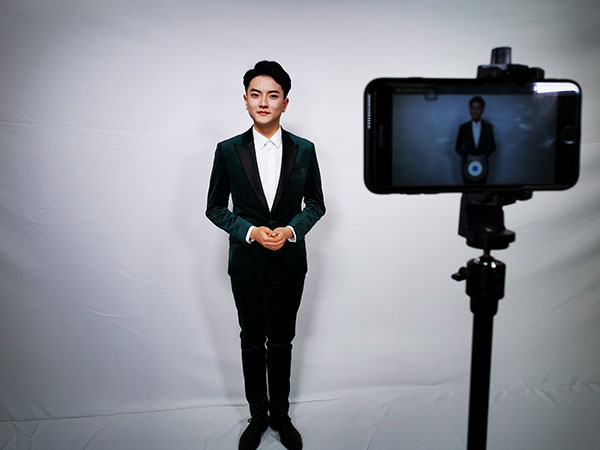 上镜训练现场 上镜训练现场