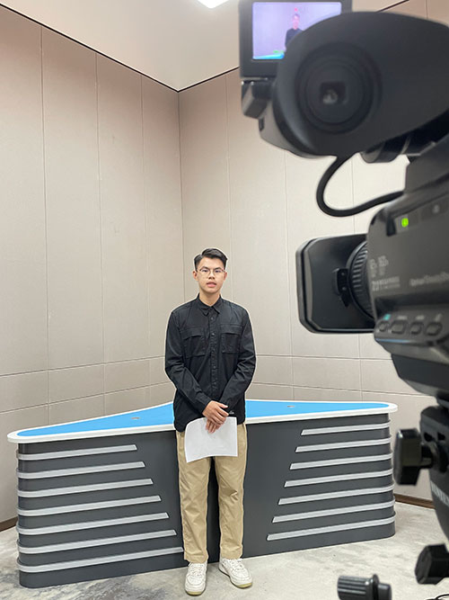 上镜练习现场 上镜练习现场