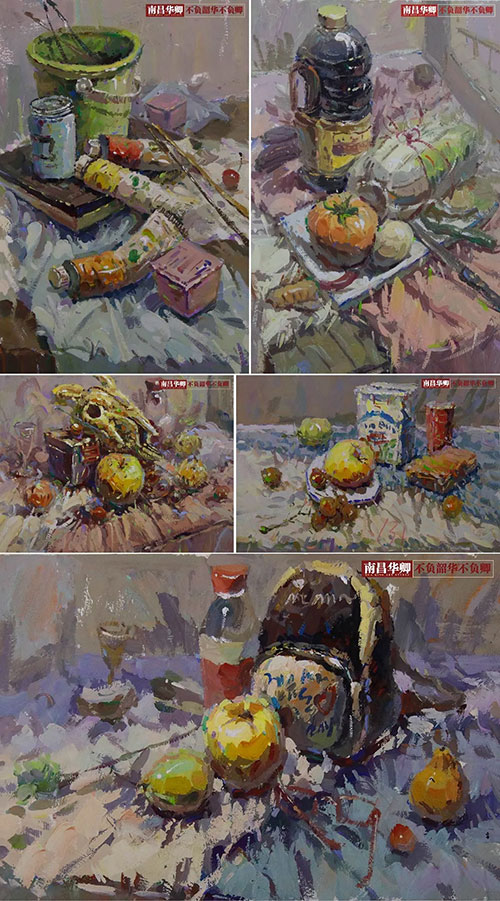 学生静物美术作品 学生静物美术作品